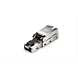 DANICOM S/FTP CAT6A Værktøjsfri RJ45 Connector - til stiv kerne