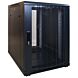 15U mini serverskab med perforeret låge 600x800x860mm (BxDxH)