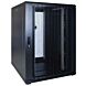 22U serverskab med perforeret låge 800x1000x1200mm (BxDxH)
