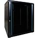 18U serverskab med glaslåge 800x800x1000mm (BxDxH)
