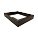 Base til 19 tommer serverskabe 600x1200x150 mm (BxDxH)