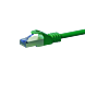 CAT6a S/FTP (PIMF) patchkabel 1,50 m grøn