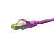 Cat7 S/FTP (PIMF) patchkabel 15m pink
