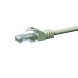 CAT5e UTP patch kabel 0,25m grå - CCA