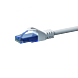 UTP CAT6a patchkabel 0,15m hvid - 100% kobber