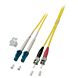 OS2 duplex fiberoptisk kabel LC-ST 7,50m