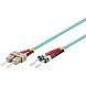 Fiberoptisk kabel SC-ST OM3 15m