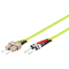 Fiberoptisk kabel SC-ST OM5 (laseroptimeret) 0,50m