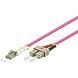 Fiberoptisk kabel LC-SC OM4 7m