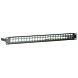 STP patch panel til keystones - 24 porte