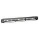 UTP patch panel til keystones - 24 porte