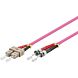 Fiberoptisk kabel SC-ST OM4 5m