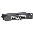 10 tommer CAT5e FTP patch panel - 8 porte