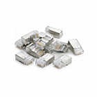 DANICOM SFTP CAT6a RJ45 stik - til fleksibel kerne - 10 stk.