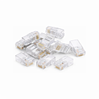 DANICOM UTP CAT6 RJ45 Connector - til stiv kerne - 10 stk