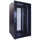 22U serverskab med perforeret låge 600x600x1200mm (BxDxH)
