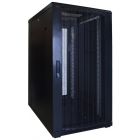 22U serverskab med perforeret låge 600x800x1200mm (BxDxH)