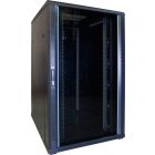 27U serverskab med glaslåge 800x1000x1400mm (BxDxH)