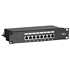 10 tommer CAT6 FTP patch panel - 8 porte