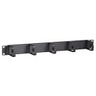 19 tommer kabelholder metal 1U