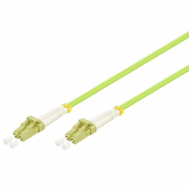 Fiberoptisk kabel LC-LC OM5 (laseroptimeret) 0,50m