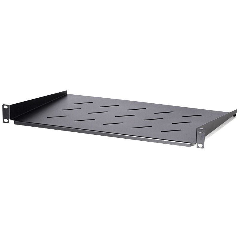 1U hylde til 450 mm dybe vægskabe - 250 mm dyb (maks. 8 kg)