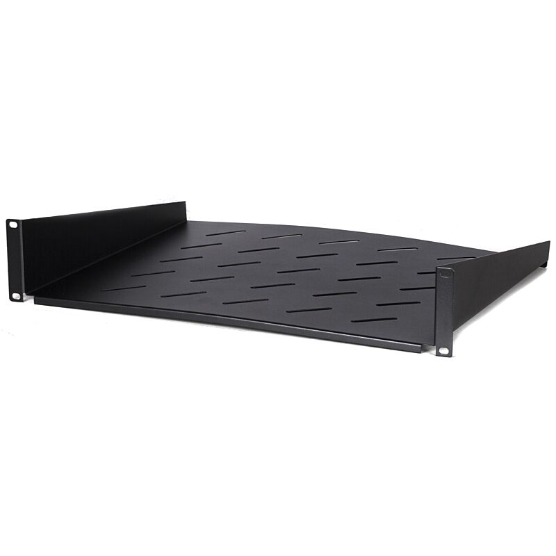 2U hylde til 600 mm dybe vægskabe - 400 mm dyb (maks. 12 kg)