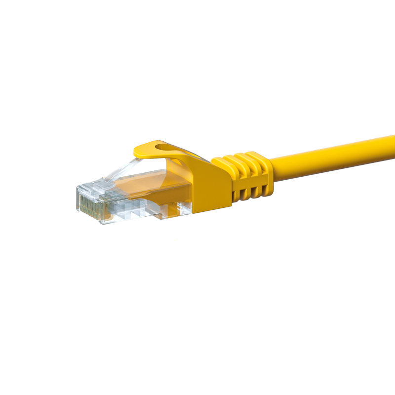 CAT5e UTP patch kabel 5m gul - CCA