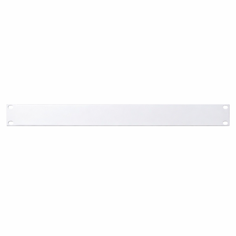 19 tommer dækpanel 1U - hvid