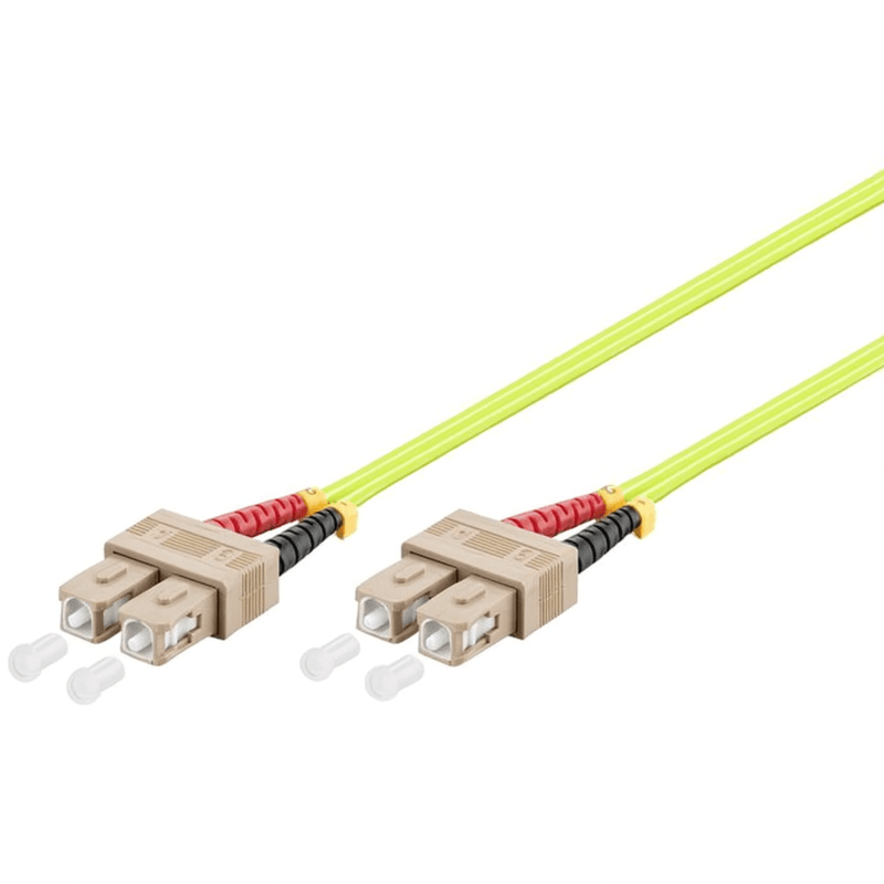 Fiberoptisk kabel SC-SC OM5 (laseroptimeret) 5m