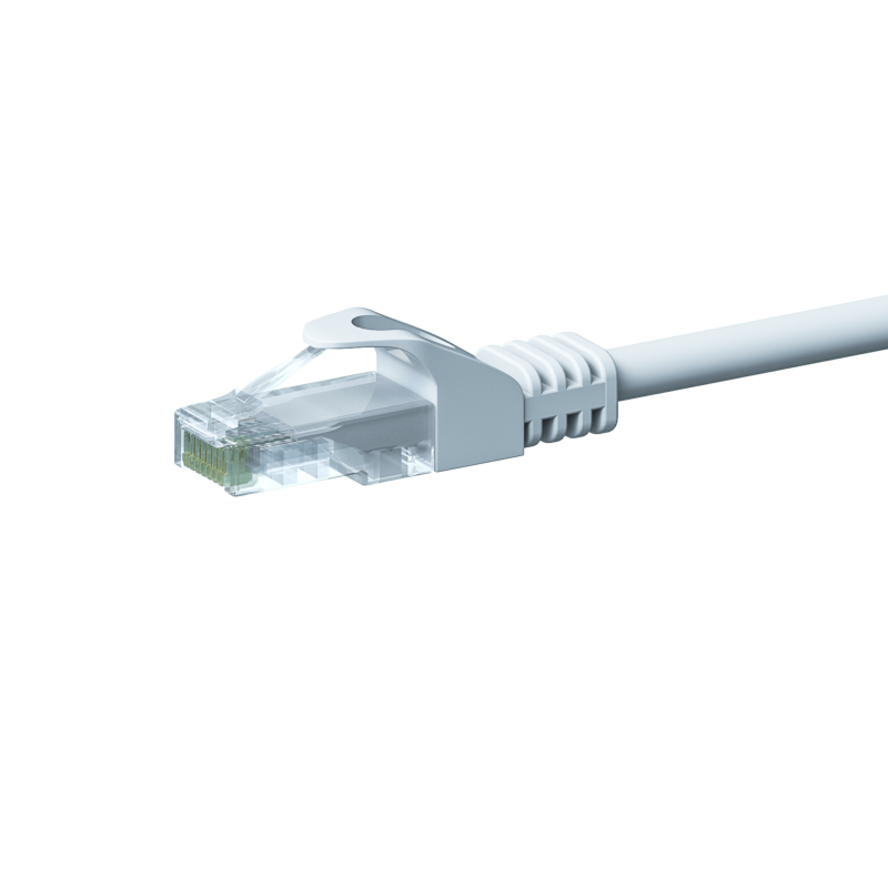 CAT5e UTP patchkabel 2m hvid - CCA