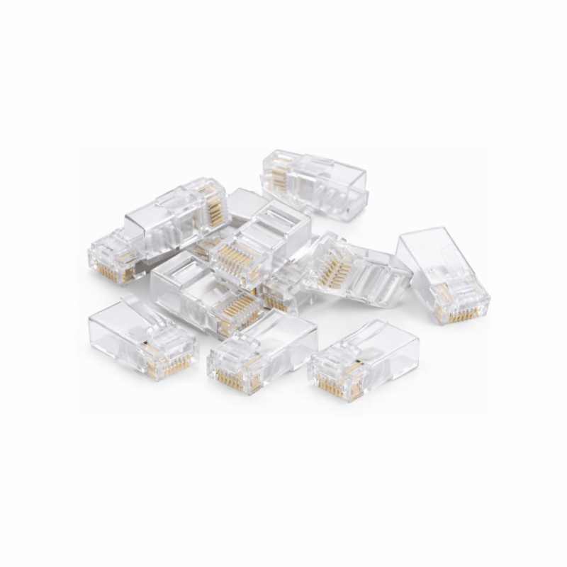DANICOM UTP CAT6 RJ45 Connector - til fleksibel kerne - 10 stk