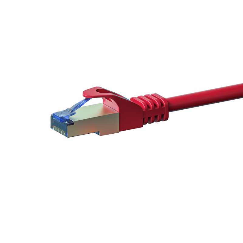 CAT6a S/FTP (PIMF) patchkabel 5m rød