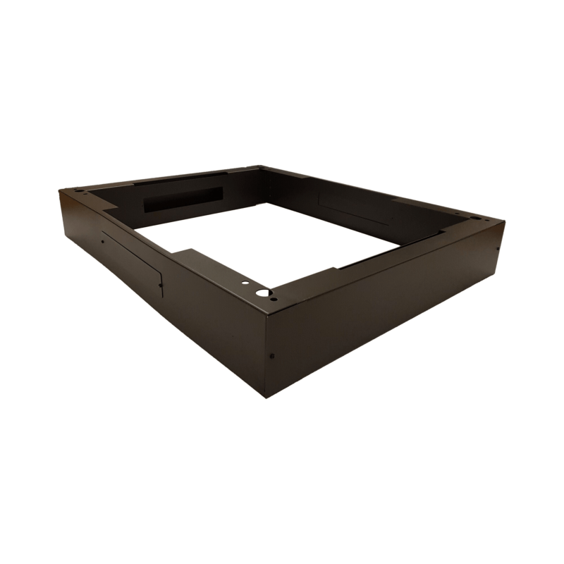 Base til 19 tommer serverskabe 600x1200x150 mm (BxDxH)