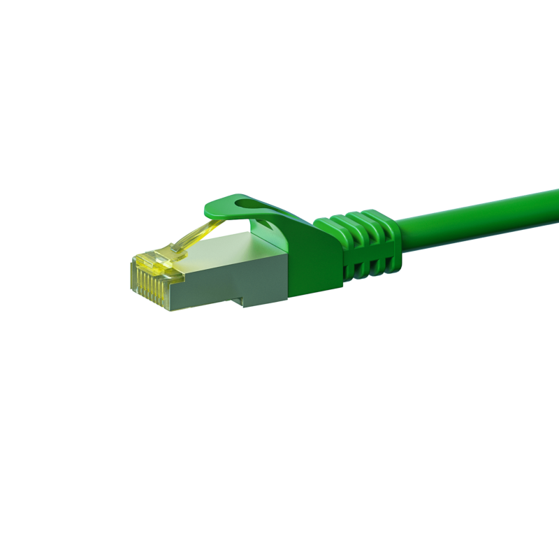 Cat7 S/FTP (PIMF) patchkabel 15m grøn
