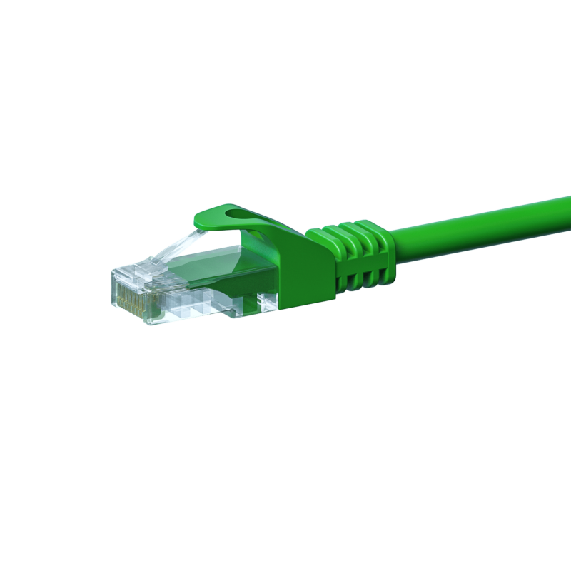 CAT5e UTP patch kabel 15m grøn - CCA