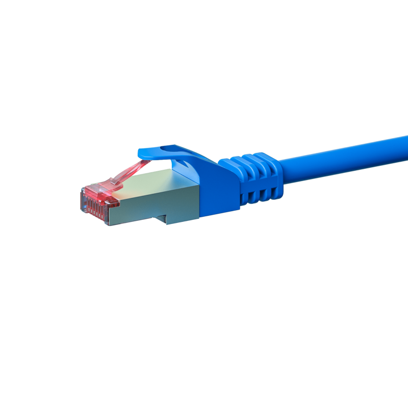 CAT6 S/FTP (PIMF) patchkabel 3m blåt