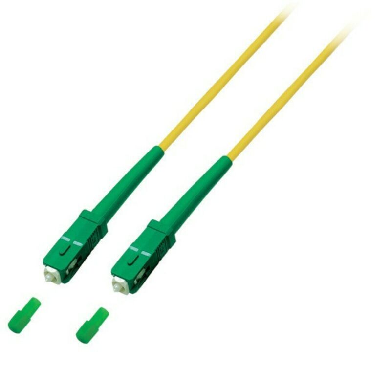 OS2 simplex fiberoptisk kabel SC/APC-SC/APC 2m