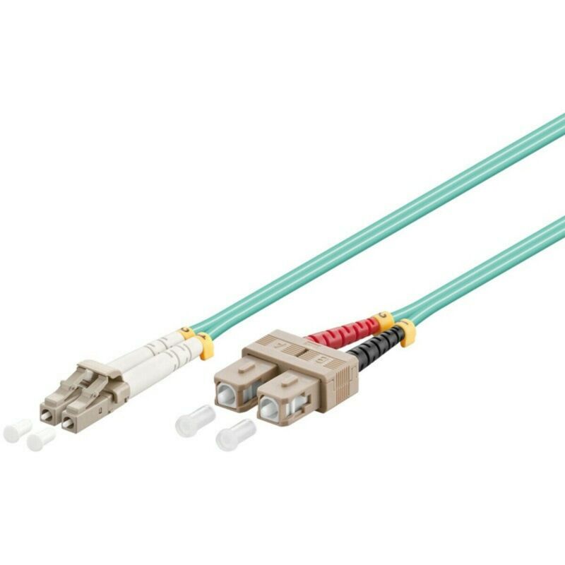 Fiberoptisk kabel LC-SC OM3 15m