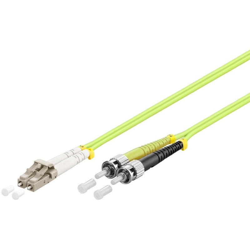 Fiberoptisk kabel LC-ST OM5 (laseroptimeret) 10m