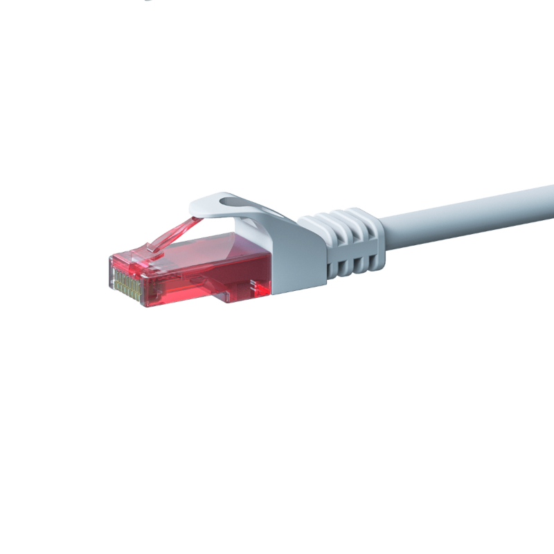 UTP CAT6 patchkabel 15m hvid - 100% kobber
