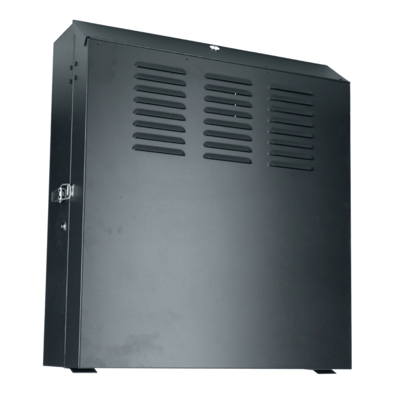 6U vægskab flatbox 645x293x783mm (BxDxH)