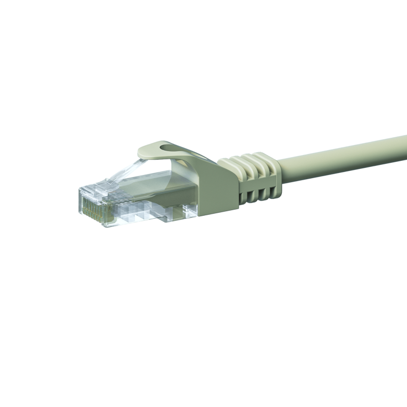 CAT5e UTP patch kabel 2m grå - CCA