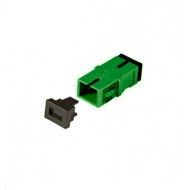 Singlemode keystone kobling SC-SC simplex grøn