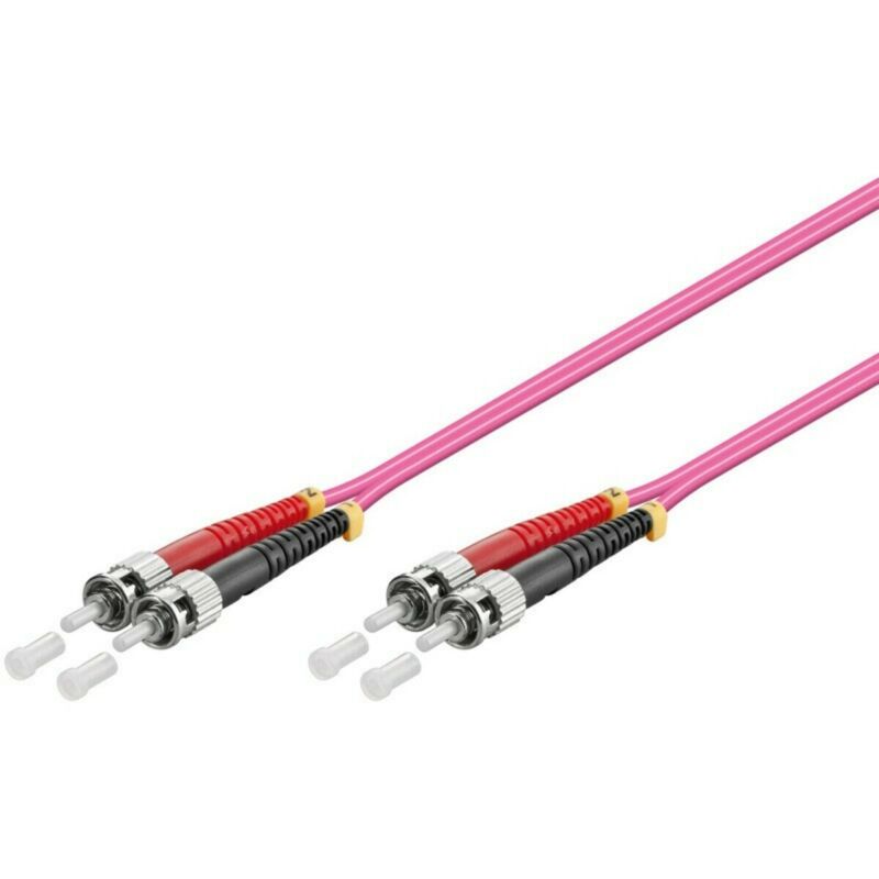 Fiberoptisk kabel ST-ST OM4 5m