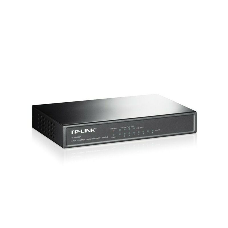 TP-Link 8-ports SF1008P uadministreret PoE-switch