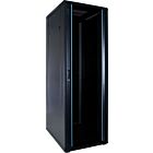 37U serverskab med glaslåge 600x800x1800mm (BxDxH)