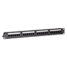 CAT6 UTP patch panel - 24 porte
