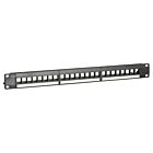 UTP patch panel til keystones - 24 porte