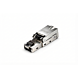 DANICOM S/FTP CAT6A Værktøjsfri RJ45 Connector - til stiv kerne